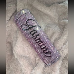 Custom Personalized Name Bedazzled Cups Tumblr